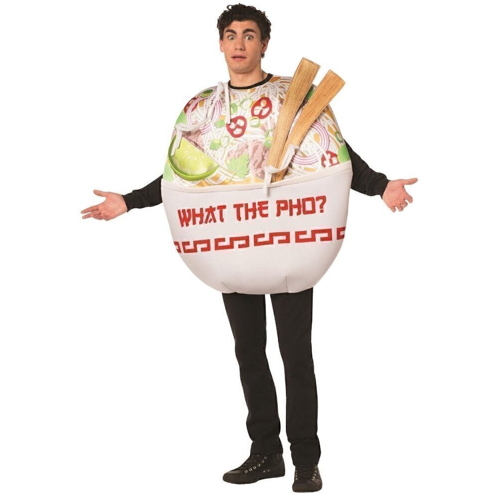 Rasta Imposta What the Pho Noodle Bowl Foam Costume Unisex Adult One Size New!